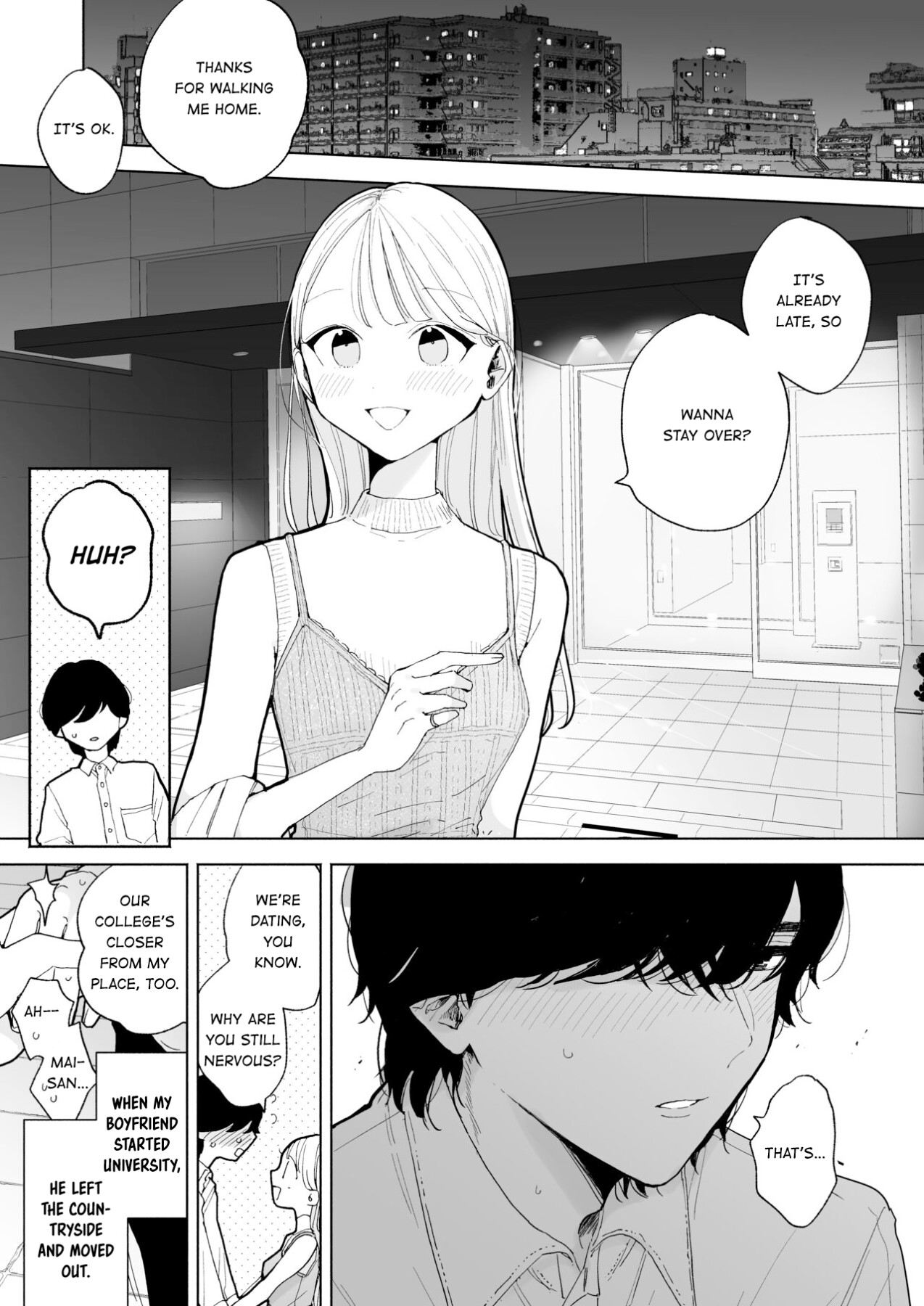 Hentai Manga Comic-My Introverted Boyfriend Ryou-kun Wants to Please Me-Read-3